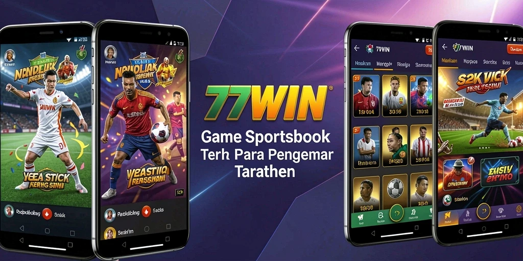 Tampilan utama 77WIN memperlihatkan opsi taruhan olahraga yang menarik.