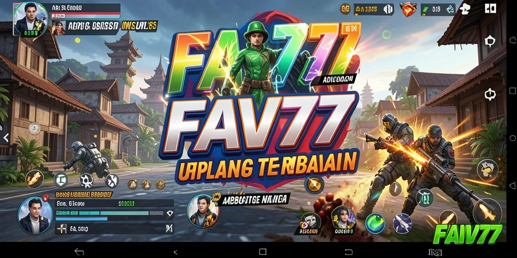 Tampilan screenshot utama FAV77 menampilkan berbagai fitur Utility yang bermanfaat.