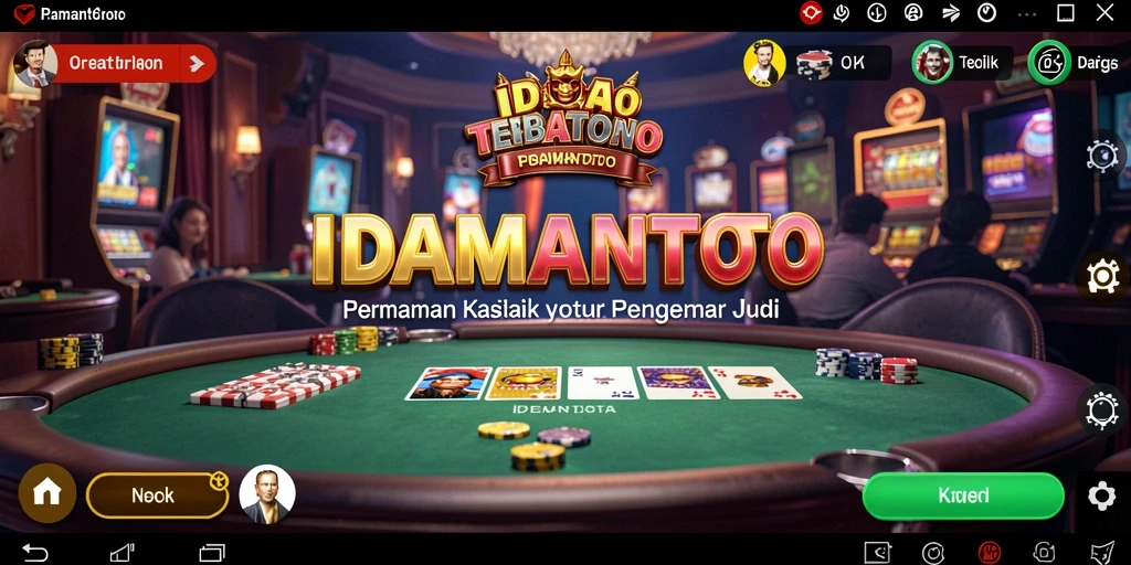 Screenshot gameplay menarik dari IDAMANTOTO yang menunjukkan keseruan bermain.