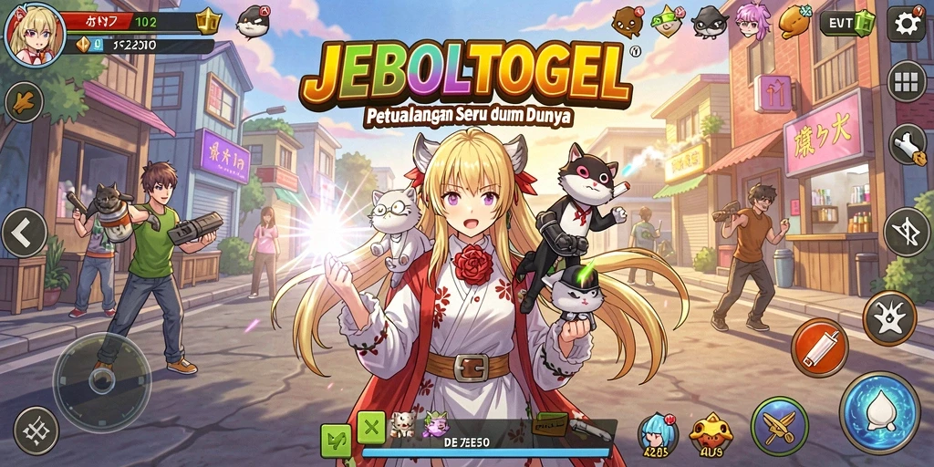 Tampilan gameplay JEBOLTOGEL yang menawan dalam dunia anime.