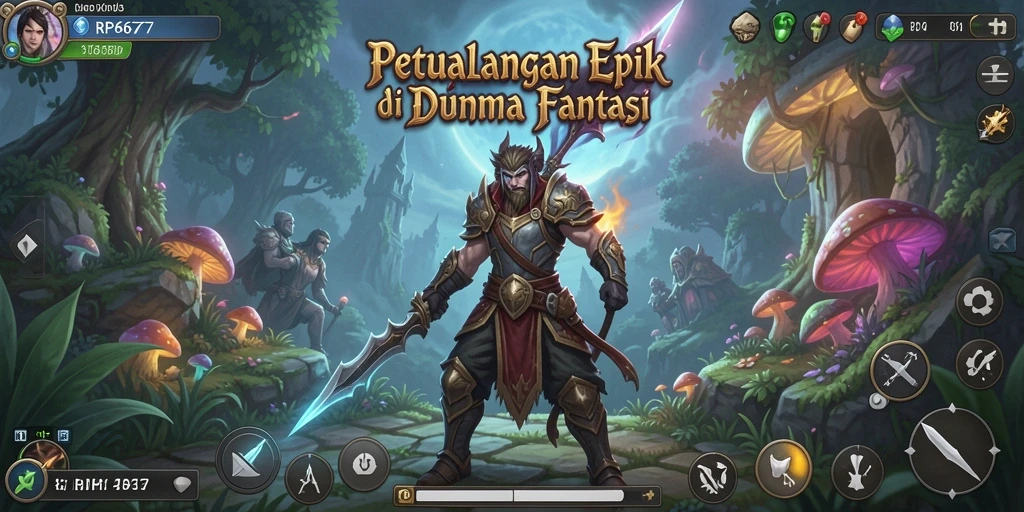 Tampilan gameplay RP6677 yang memukau dan mendebarkan.