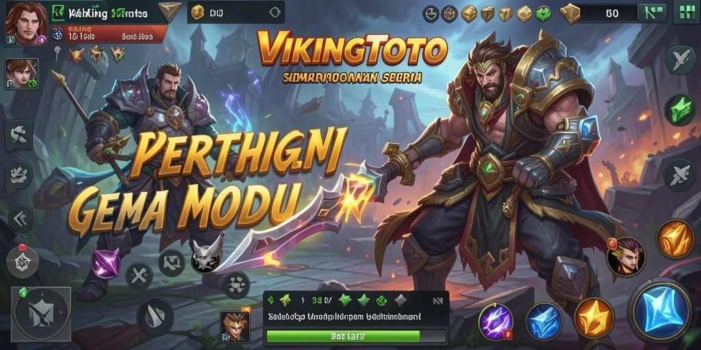 Gameplay seru di VIKINGTOTO dengan aksi MOBA yang mendebarkan.