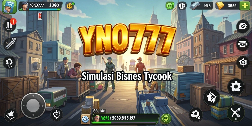 Tampilan gameplay YONO777 yang menakjubkan dalam simulasi Tycoon.